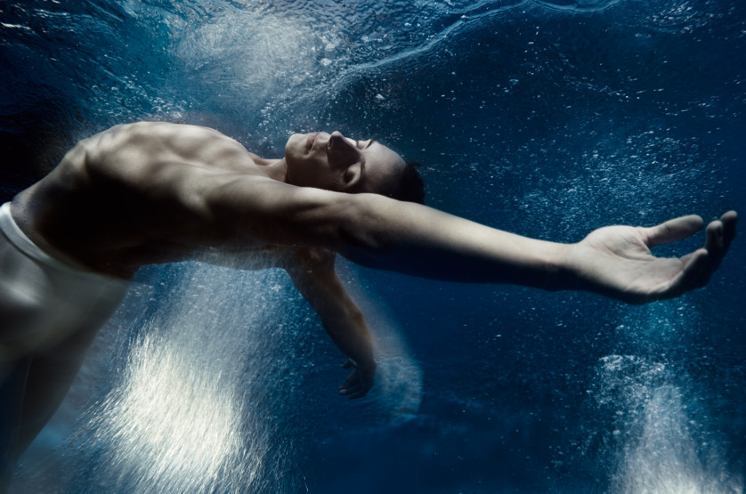 Susanne Stemmer Under Water wide painting