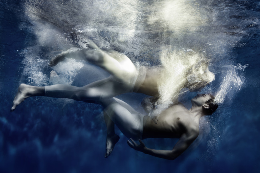 Susanne Stemmer Under Water wide painting