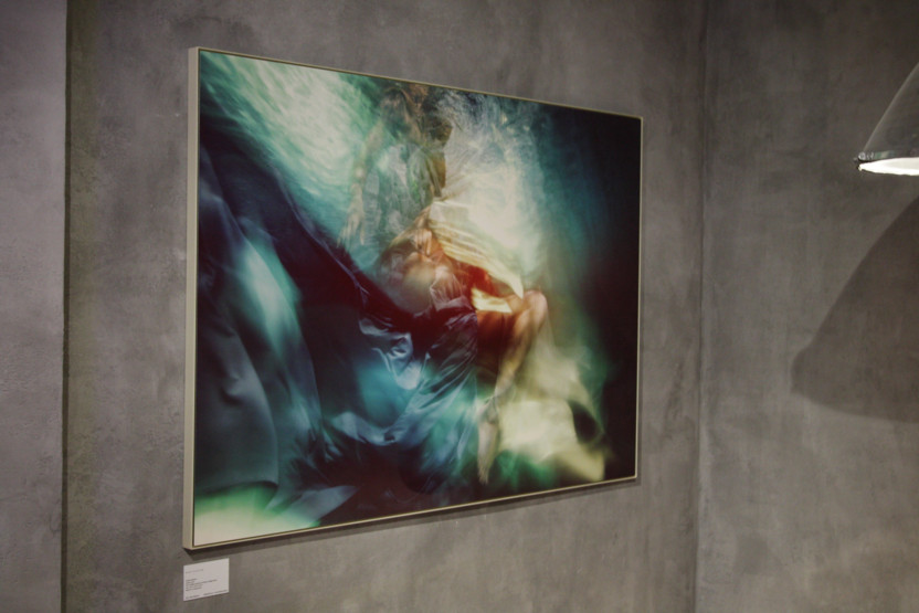 Susanne Stemmer Under Water at Jacopo wide painting